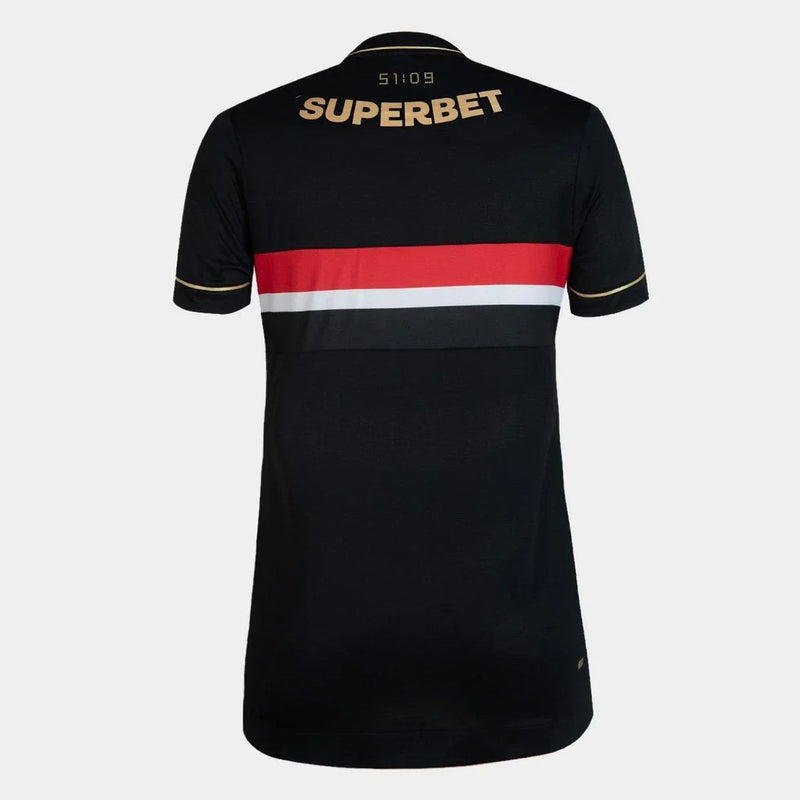 Camisa Feminina São Paulo III 2025/2026 + Personalização Grátis