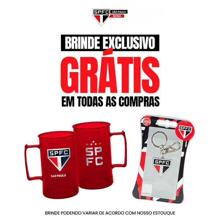 Conjunto Inverno São Paulo Zíper Curto Bege