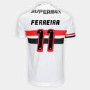 Camisa Lançamento São Paulo I 2025/26 - Branco - Ferreira Nº 11